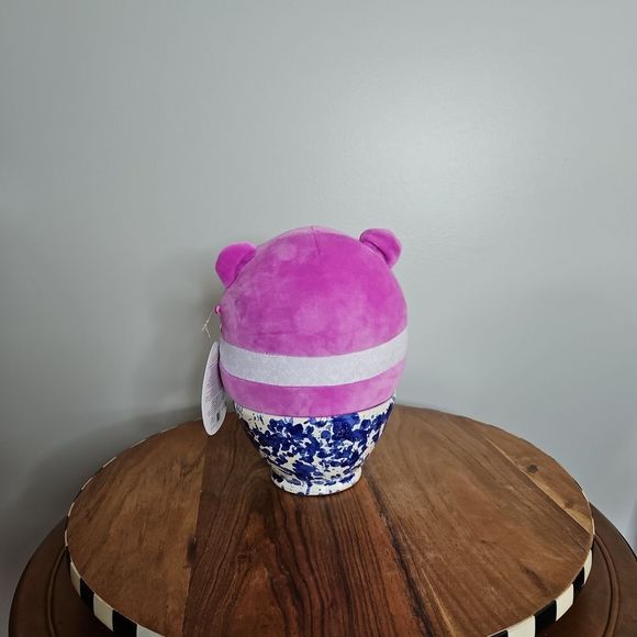 NWT Crisanta The Bear Squishmallow Scarf Purple 7in - Picture 5 of 8